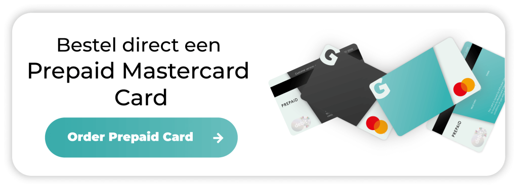 Bestel een prepaid Mastercard card