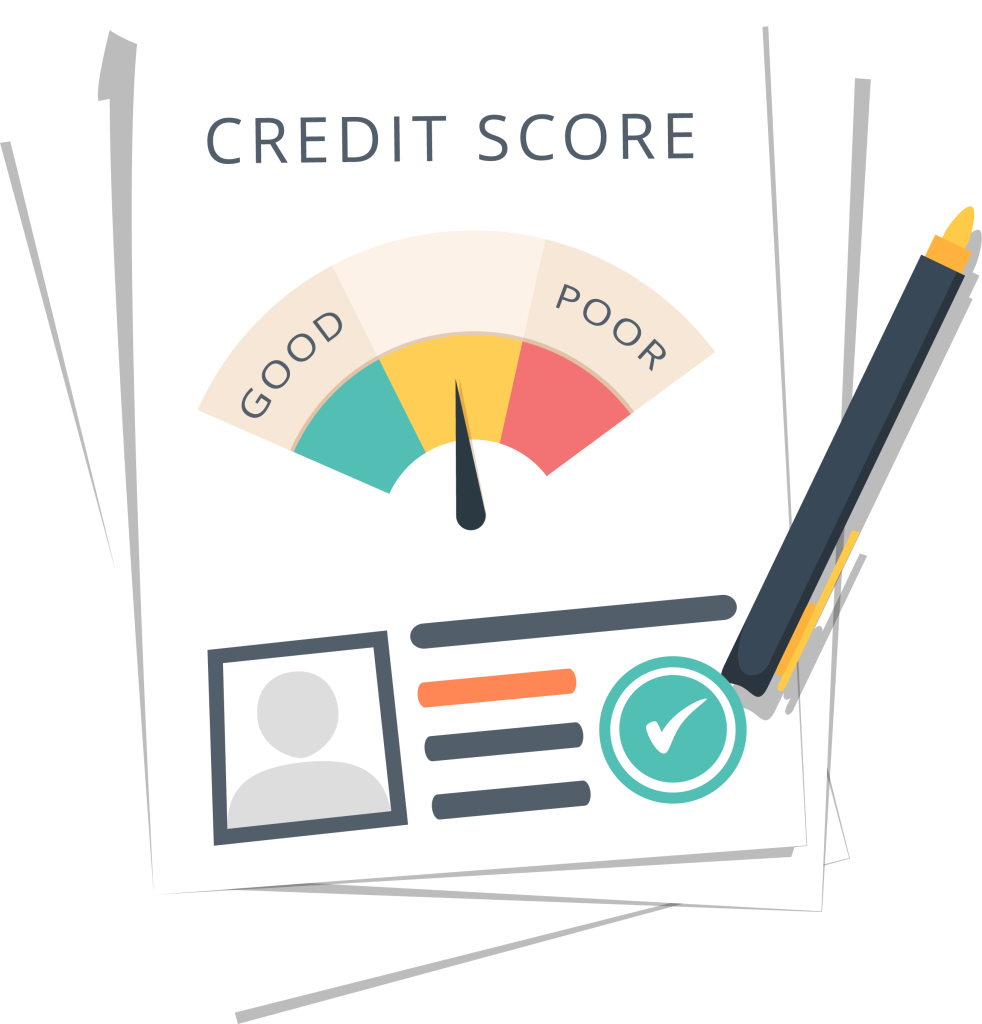 Credit score header