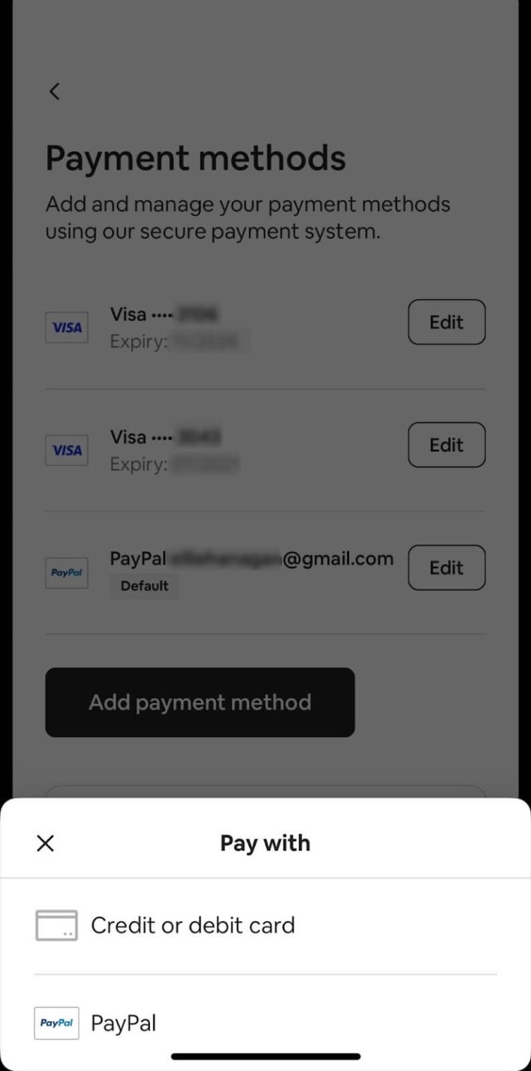 How to pay on Airbnb Payment methods and FAQs Getsby