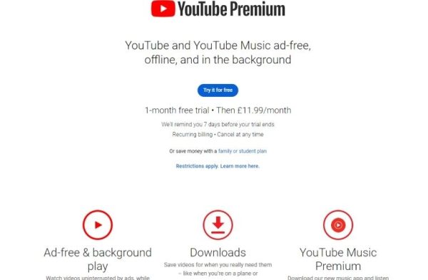 how to pay youtube premium with apple id