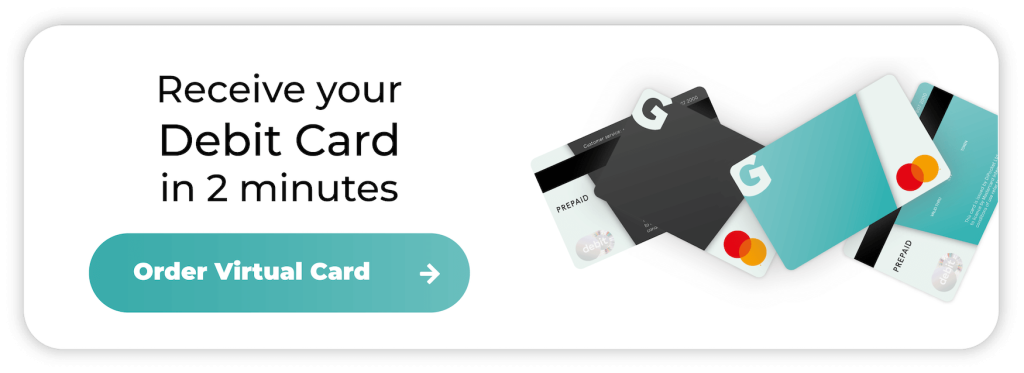 Prepaid debit card