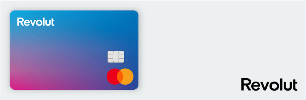 Revolut Card met bankrekening en persoonlijke IBAN