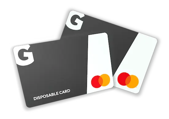 Getsby Black Card - Disposable Mastercard